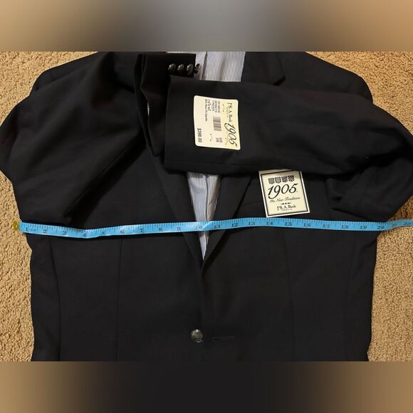 Jos. A. Bank Black Sport Coat with Notched Lapels - Picture 5 of 6